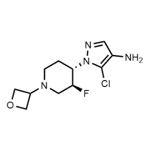 5-Chloro-1-((3S,4S)-3-fluoro-1-(oxetan-3-yl)piperidin-4-yl)-1H-pyrazol-4-amine|CS-0506257