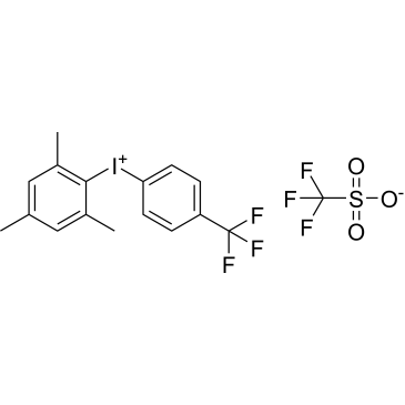 Mesityl(4-(trifluoromethyl)phenyl)iodonium trifluoromethanesulfonate|CS-0506439