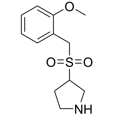 3-((2-Methoxybenzyl)sulfonyl)pyrrolidine|CS-0506506