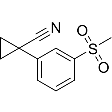 1-(3-(Methylsulfonyl)phenyl)cyclopropane-1-carbonitrile|CS-0506639