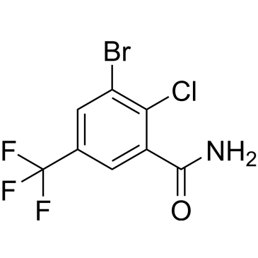 3-Bromo-2-chloro-5-(trifluoromethyl)benzamide|CS-0506865