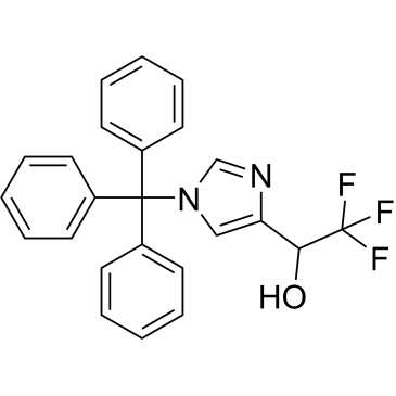 2,2,2-Trifluoro-1-(1-trityl-1H-imidazol-4-yl)ethan-1-ol|CS-0506918