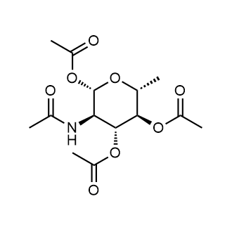 (2S,3R,4R,5R,6R)-3-acetamido-6-methyltetrahydro-2H-pyran-2,4,5-triyl triacetate|CS-0506923