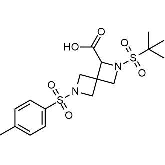 2-(Tert-butylsulfonyl)-6-tosyl-2,6-diazaspiro[3.3]Heptane-1-carboxylic acid|CS-0506931