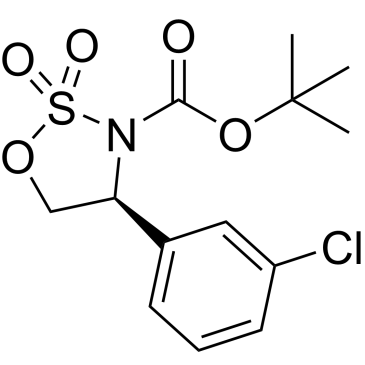 Tert-butyl (S)-4-(3-chlorophenyl)-1,2,3-oxathiazolidine-3-carboxylate 2,2-dioxide|CS-0507126