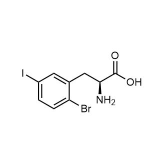 (S)-2-amino-3-(2-bromo-5-iodophenyl)propanoic acid|CS-0507400