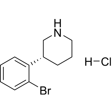 (R)-3-(2-bromophenyl)piperidine hydrochloride|CS-0507403