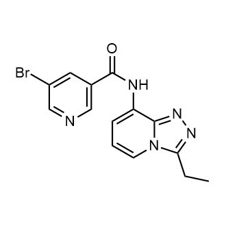 5-Bromo-N-(3-ethyl-[1,2,4]triazolo[4,3-a]pyridin-8-yl)nicotinamide|CS-0507516