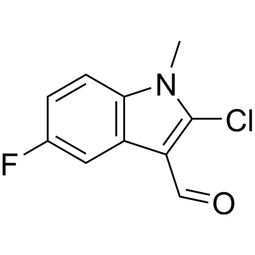 2-Chloro-5-fluoro-1-methyl-1H-indole-3-carbaldehyde|CS-0507612