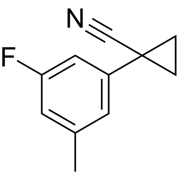 1-(3-Fluoro-5-methylphenyl)cyclopropane-1-carbonitrile|CS-0507742