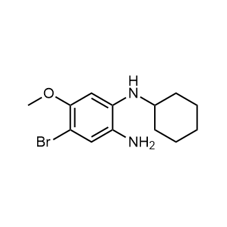 4-Bromo-N1-cyclohexyl-5-methoxybenzene-1,2-diamine|CS-0508131