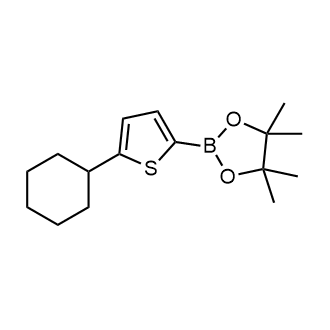 2-(5-Cyclohexylthiophen-2-yl)-4,4,5,5-tetramethyl-1,3,2-dioxaborolane|CS-0508216