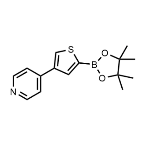 4-(5-(4,4,5,5-Tetramethyl-1,3,2-dioxaborolan-2-yl)thiophen-3-yl)pyridine|CS-0508242