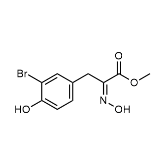 Methyl 3-(3-bromo-4-hydroxyphenyl)-2-(hydroxyimino)propanoate|CS-0508294
