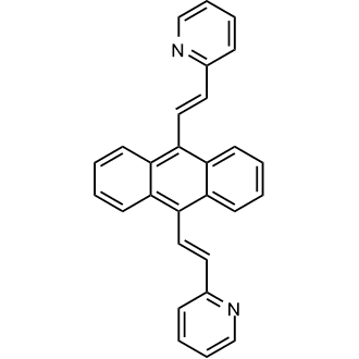9,10-Bis((E)-2-(pyridin-2-yl)vinyl)anthracene|CS-0508324