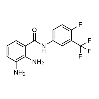 2,3-Diamino-N-(4-fluoro-3-(trifluoromethyl)phenyl)benzamide|CS-0508465