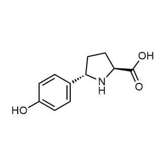 (2S,5S)-5-(4-hydroxyphenyl)pyrrolidine-2-carboxylic acid|CS-0508533