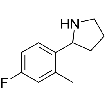 2-(4-Fluoro-2-methylphenyl)pyrrolidine|CS-0508553