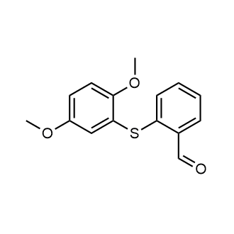2-((2,5-Dimethoxyphenyl)thio)benzaldehyde|CS-0508609