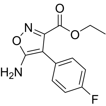 Ethyl 5-amino-4-(4-fluorophenyl)isoxazole-3-carboxylate|CS-0508610