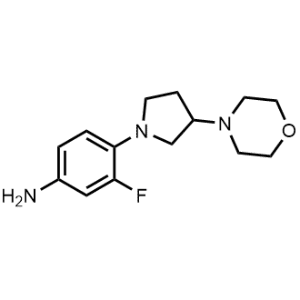 3-Fluoro-4-(3-morpholinopyrrolidin-1-yl)aniline|CS-0508629