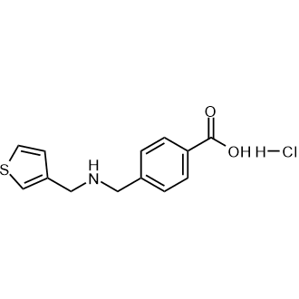 4-(((Thiophen-3-ylmethyl)amino)methyl)benzoic acid hydrochloride|CS-0509074