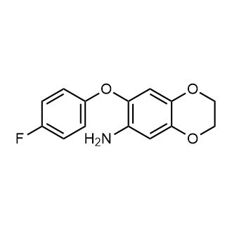 7-(4-Fluorophenoxy)-2,3-dihydrobenzo[b][1,4]dioxin-6-amine|CS-0509221