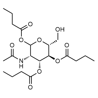 (3S,4R,5S,6R)-3-acetamido-6-(hydroxymethyl)tetrahydro-2H-pyran-2,4,5-triyl tributyrate|CS-0509248