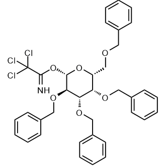 (2S,3R,4S,5S,6R)-3,4,5-tris(benzyloxy)-6-((benzyloxy)methyl)tetrahydro-2H-pyran-2-yl 2,2,2-trichloroacetimidate|CS-0509519