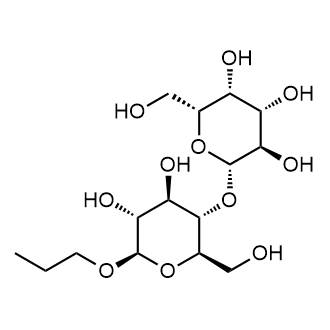 (2S,3R,4S,5R,6R)-2-(((2R,3S,4R,5R,6R)-4,5-dihydroxy-2-(hydroxymethyl)-6-propoxytetrahydro-2H-pyran-3-yl)oxy)-6-(hydroxymethyl)tetrahydro-2H-pyran-3,4,5-triol|CS-0509545