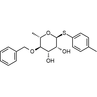 (2S,3R,4S,5R,6S)-5-(benzyloxy)-6-methyl-2-(p-tolylthio)tetrahydro-2H-pyran-3,4-diol|CS-0509601