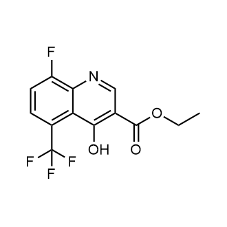 Ethyl 8-fluoro-4-hydroxy-5-(trifluoromethyl)quinoline-3-carboxylate|CS-0509744