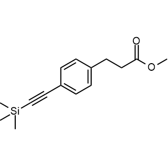Methyl 3-(4-((trimethylsilyl)ethynyl)phenyl)propanoate|CS-0509833