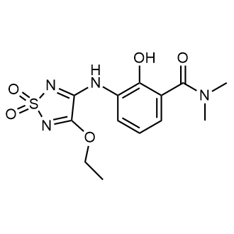 3-((4-Ethoxy-1,1-dioxido-1,2,5-thiadiazol-3-yl)amino)-2-hydroxy-N,N-dimethylbenzamide|CS-0509975