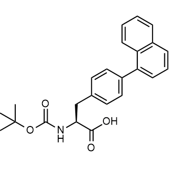 (S)-2-((tert-butoxycarbonyl)amino)-3-(4-(naphthalen-1-yl)phenyl)propanoic acid|CS-0510021