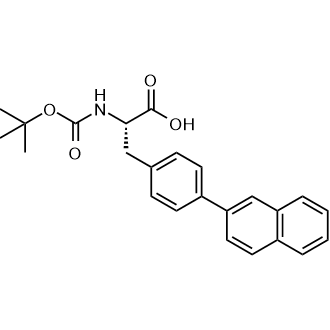 (S)-2-((tert-butoxycarbonyl)amino)-3-(4-(naphthalen-2-yl)phenyl)propanoic acid|CS-0510022