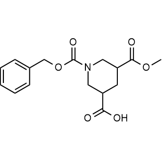 1-((Benzyloxy)carbonyl)-5-(methoxycarbonyl)piperidine-3-carboxylic acid|CS-0510169