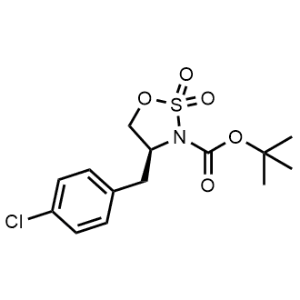 Tert-butyl (S)-4-(4-chlorobenzyl)-1,2,3-oxathiazolidine-3-carboxylate 2,2-dioxide|CS-0510428