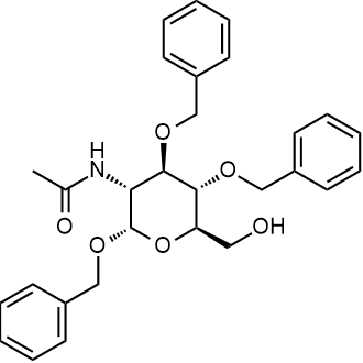 N-((2S,3R,4R,5S,6R)-2,4,5-tris(benzyloxy)-6-(hydroxymethyl)tetrahydro-2H-pyran-3-yl)acetamide|CS-0510618