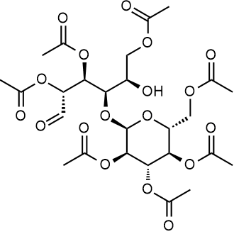 (2R,3R,4S,5R,6R)-2-(acetoxymethyl)-6-(((2R,3R,4S,5R)-1,4,5-triacetoxy-2-hydroxy-6-oxohexan-3-yl)oxy)tetrahydro-2H-pyran-3,4,5-triyl triacetate|CS-0510697