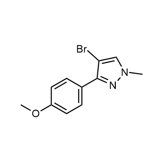 4-Bromo-3-(4-methoxyphenyl)-1-methyl-1H-pyrazole|CS-0510766