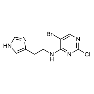 N-(2-(1H-imidazol-4-yl)ethyl)-5-bromo-2-chloropyrimidin-4-amine|CS-0510785