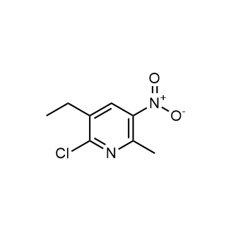 2-Chloro-3-ethyl-6-methyl-5-nitropyridine|CS-0510786