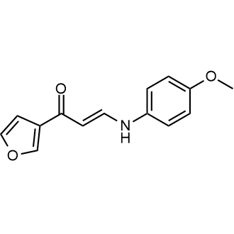 (E)-1-(furan-3-yl)-3-((4-methoxyphenyl)amino)prop-2-en-1-one|CS-0510797