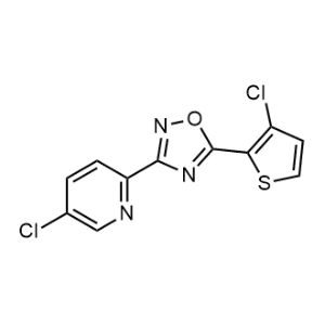 5-Chloro-2-(5-(3-Chlorothiophen-2-yl)-1,2,4-oxadiazol-3-yl)pyridine|CS-0510834