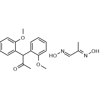 2-(Hydroxyimino)propanal oxime compound with 1,1-bis(2-methoxyphenyl)propan-2-one 1:1|CS-0511055