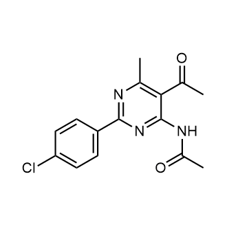 N-(5-acetyl-2-(4-chlorophenyl)-6-methylpyrimidin-4-yl)acetamide|CS-0511058