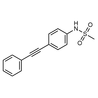 N-(4-(phenylethynyl)phenyl)methanesulfonamide|CS-0511102
