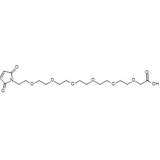 20-(2,5-Dihydro-2,5-dioxo-1H-pyrrol-1-yl)-3,6,9,12,15,18-hexaoxaeicosanoic acid|CS-0511277