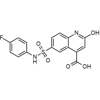 6-(N-(4-fluorophenyl)sulfamoyl)-2-hydroxyquinoline-4-carboxylic acid|CS-0511285